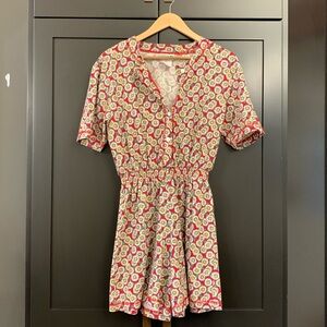 VTG Katelyn Rose 90s Sunflower Romper